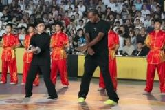快船葉問！小卡中國(guó)行學(xué)習(xí)詠春拳，學(xué)的有模有樣??！