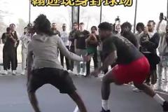 還是熟悉的味道！43歲單打喬現身野球場 閑庭信步全場亂殺